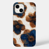 Elegante Bloemen Duurzame Telefoonhoes Case-Mate iPhone Case (Achterkant)