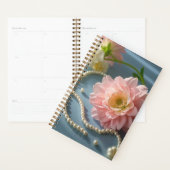 Elegante bloemen en parels planner (Display)