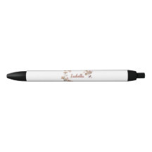 Elegante Bloemen Gepersonaliseerde Pen