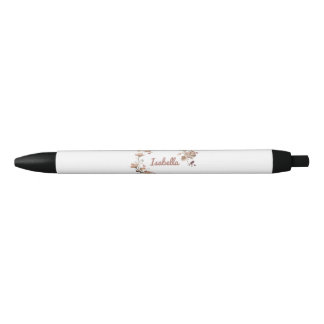 Elegante Bloemen Gepersonaliseerde Pen