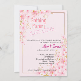 Elegante Bloemen Huwelijk 007 door Nasrin Kaart