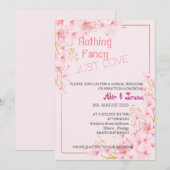 Elegante Bloemen Huwelijk 007 door Nasrin Kaart (Voorkant / Achterkant)