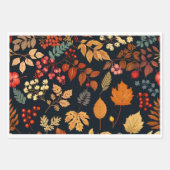 Elegante Bloemen Inpakpapier Vel (Voorkant 2)