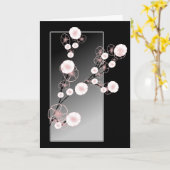 Elegante Bloemen Kaart (Gele Bloem)