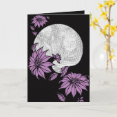 elegante BLOEMEN - Kaart (Gele Bloem)