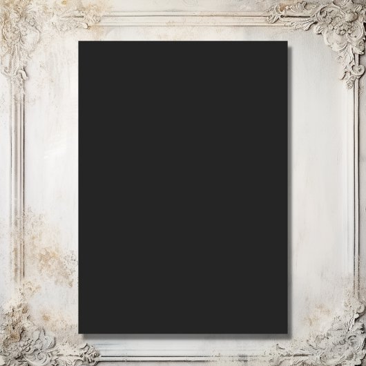 Elegante Bloemen Kroonluchter Zwart-wit Bruiloft Save The Date