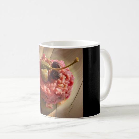 Elegante Bloemen Mok – Artistiek Roos Foto Drinkwa (Voorkant rechts)