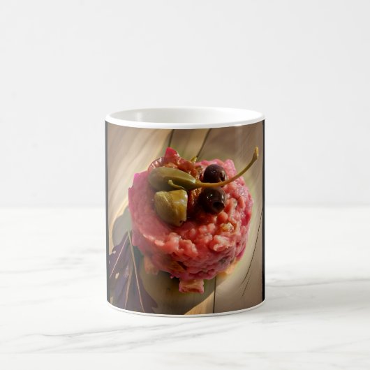 Elegante Bloemen Mok – Artistiek Roos Foto Drinkwa (Center)