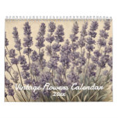 Elegante  Bloemen Natuur Kalender (Hoes)