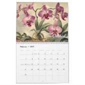 Elegante  Bloemen Natuur Kalender (Feb 2027)