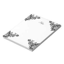 Elegante Bloemen Notitieblok