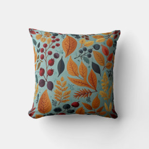 Elegante bloemen patroon kussen