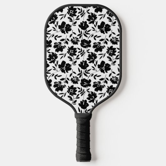 Elegante Bloemen Pickleball Paddle (Voorkant)