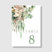 Elegante Bloemen Pioenrozen Bruiloft Kaart