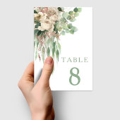 Elegante Bloemen Pioenrozen Bruiloft Kaart