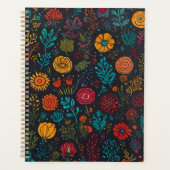 Elegante Bloemen  Planner (Voorkant)