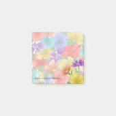 Elegante bloemen post-it® notes (Voorkant)