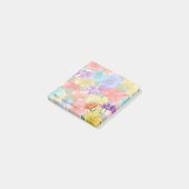 Elegante bloemen post-it® notes (Schuin)