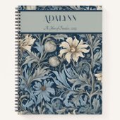 Elegante Bloemen Retirement Gifts voor Mam Notitieboek (Voorkant)