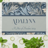 Elegante Bloemen Retirement Gifts voor Mam Theedoek (Gevouwen)