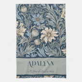 Elegante Bloemen Retirement Gifts voor Mam Theedoek (Verticaal)