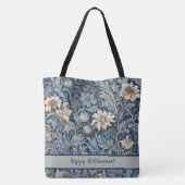 Elegante Bloemen Retirement Gifts voor Mam Tote Bag (Achterkant)