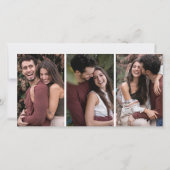 Elegante  Bloemen Rozen & Stoffige Mauve Bruiloft Save The Date (Achterkant)