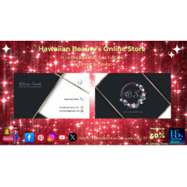  Elegante Bloemen Sjabloon 14 Visitekaartje