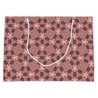 Elegante Bloemen & Sterren Patroon Set in Blush To Groot Cadeauzakje