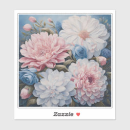 Elegante bloemen Sticker