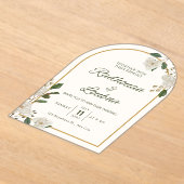 Elegante Bloemen Uitnodiging bruiloft Kaart ontwer (Laagn)