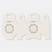 Elegante Bloemen Verjaardag – Custom Party Favorie Bedankdoosjes (Ongevouwen)