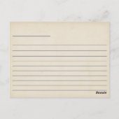 Elegante Bloemen Verjaardag Kaart - Delicate Flora (Achterkant)