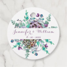 Elegante Bloemen Waterverf Hydrangea Bruiloft