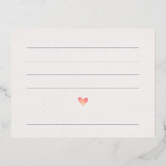 Elegante Bloemen Waterverf Moederdag Kaart – Roze (Achterkant)