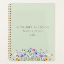 Elegante Bloemen Waterverf Wildflowers Minimal