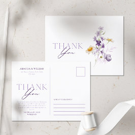 Elegante bloemenansichtkaart aankondigingskaart