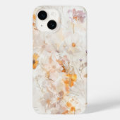 Elegante Bloemenaquarel Case-Mate iPhone Case (Achterkant)