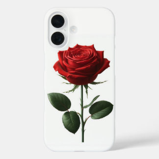 Elegante Bloemenbloesem Softcase – Stijlvolle Bloe iPhone 16 Hoesje