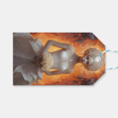 Elegante Bloemenbruid bruiloft Collectie Cadeaulabel (Voorkant (Horizontaal))