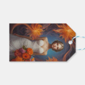 Elegante Bloemenbruid bruiloft Collectie Cadeaulabel (Voorkant (Horizontaal))