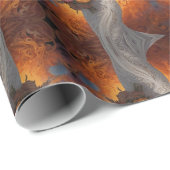 Elegante Bloemenbruid bruiloft Collectie Cadeaupapier (Rol Hoek)