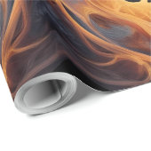 Elegante Bloemenbruid bruiloft Collectie Cadeaupapier (Rol Hoek)