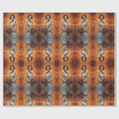 Elegante Bloemenbruid bruiloft Collectie Cadeaupapier (Vlak)