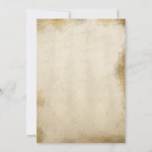 Elegante  bloemenbruidsdouche Uitnodiging (Achterkant)