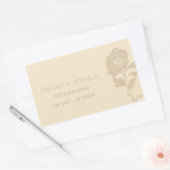 Elegante bloemenbruiloft labels -4 (Envelop)