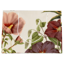 Elegante bloemencadeautas groot