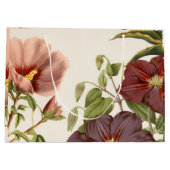 Elegante bloemencadeautas groot cadeauzakje (Achterkant)