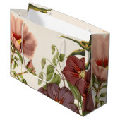 Elegante bloemencadeautas groot cadeauzakje (Voorkant Gekanteld)