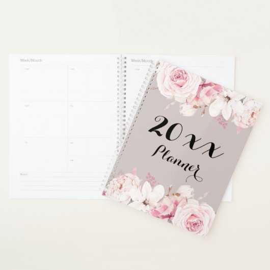 Elegante Bloemendagplanner Harde Kaft Planner (Display)